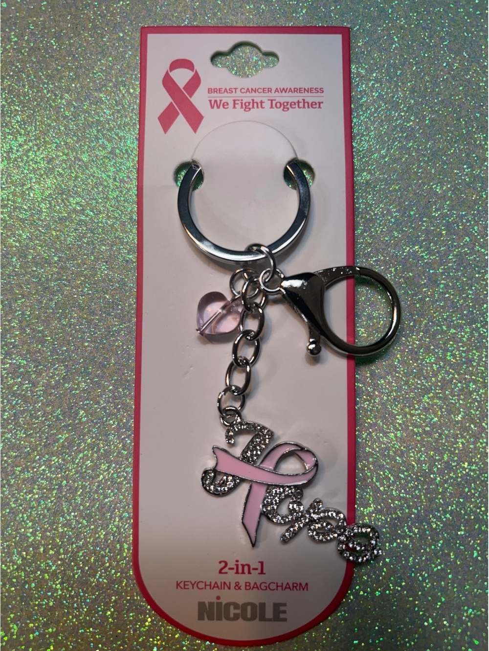 Breast Cancer Awareness Keychain/Bagcharm